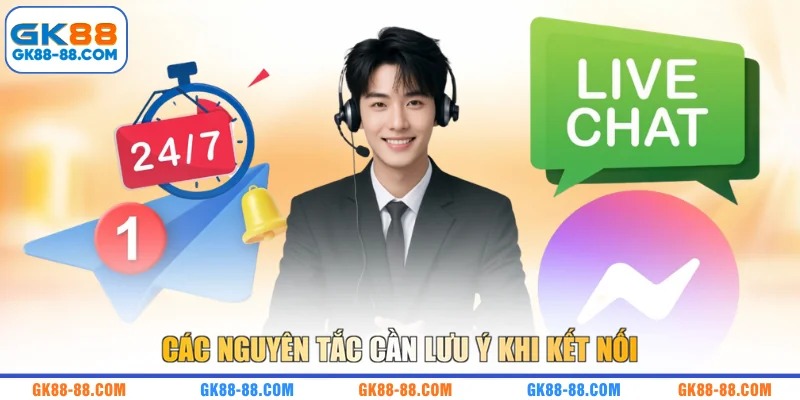 Các nguyên tắc cần lưu ý khi kết nối