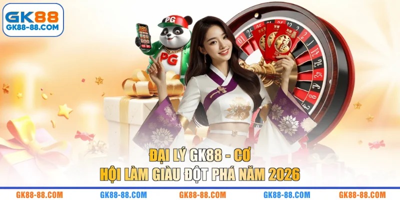 Đại lý GK88 - Cơ hội làm giàu đột phá năm 2026